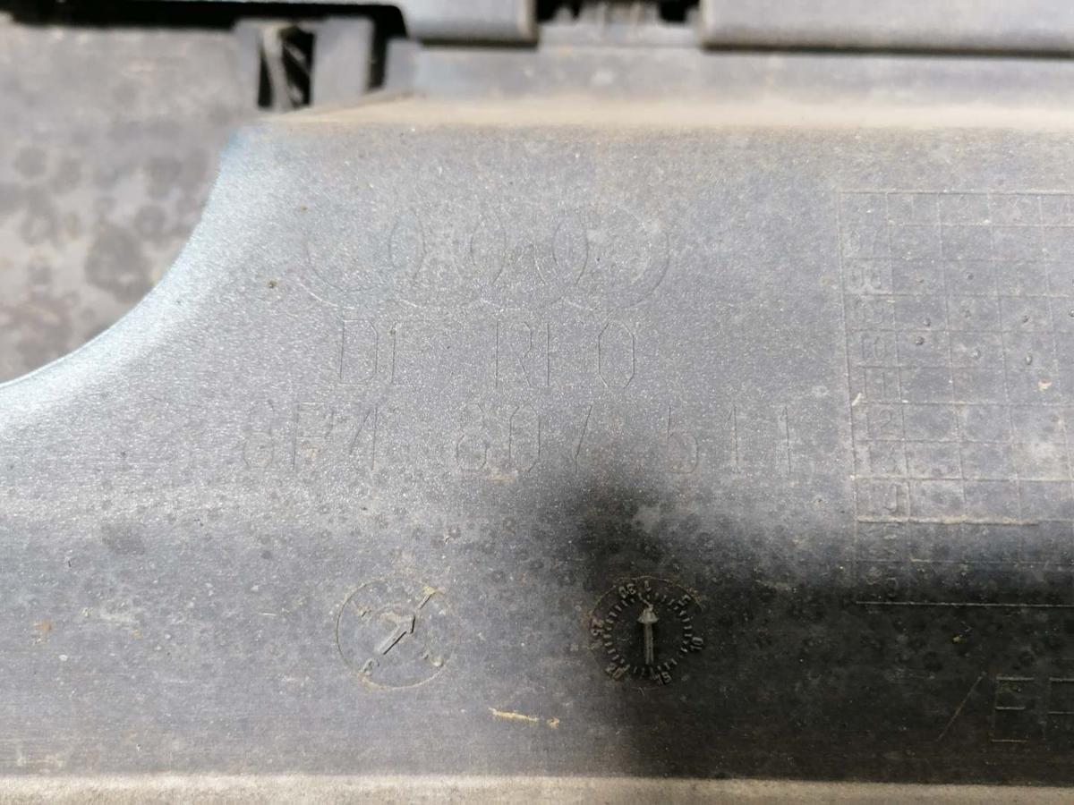 Audi A3 8P original Sto&szlig;stange Stossf&auml;nger hinten LX5T Eisvogelblau 5-T&uuml;rer Sportback Bj.2010